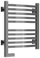 Полотенцесушитель электрический Сунержа Аркус 2.0 500х400 мм левый 01-5604-5040 чёрный хром