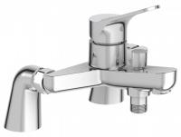 Смеситель для ванны Jacob Delafon Brive на 2 отверстие E75768-CP хром