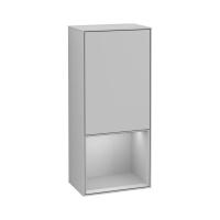 Пенал Villeroy & Boch Finion 418х270х936 мм петли слева F540GJGJ светло-серый/светло-серый