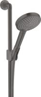 Душевой гарнитур Axor Citterio 120 3jet со штангой 90 см 27991340 шлифованный чёрный хром