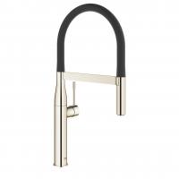 Смеситель для кухни Grohe Essence с гибким изливом 30 294 BE0 никель глянец