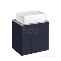 Тумба под раковину Roca Luna 60 586х450 мм ZRU9307766 синий матовый