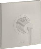 Термостат Axor Citterio HighFlow (внешняя часть) 39711800 сталь