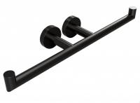 Держатель туалетной бумаги двойной Bemeta Dark 104201070 чёрный