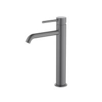 Смеситель для раковины Aquatek Европа высокий AQ1304BGM шлифованный чёрный хром