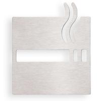 Табличка "Зона для курения" Bemeta Hotel 111022015 матовый хром