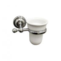 Cтакан Paini Duomo керамический 88CR041BICER хром
