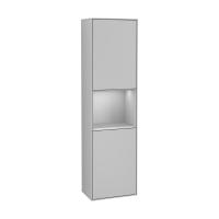 Пенал Villeroy & Boch Finion 418х270х1516 мм петли слева F460GJGJ светло-серый/светло-серый