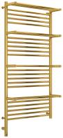 Полотенцесушитель электрический Сунержа Богема 3.0 с 4 полками 1200х600 мм левый 03-5808-1260 золото