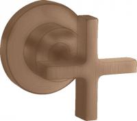 Запорный вентиль Axor Citterio (внешняя часть) 39965310 шлифованное красное золото