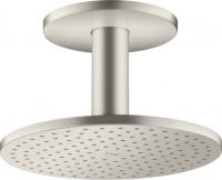 Верхний душ Axor ShowerSolutions 250 2jet с потолочным подсоединением 35297800 сталь