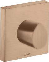 Запорный вентиль Axor Starck Organic (внешняя часть) 12771310 шлифованное красное золото