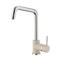 Смеситель для кухни Paini Cox 7894572CR599H1KM бежевый гранит/хром