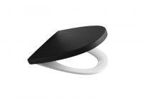 Сиденье с крышкой для унитаза Roca Khroma 801652F7T чёрный