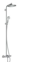 Душевая система с термостатом для ванны Hansgrohe Crometta S Showerpipe 240 1jet 27320000 хром
