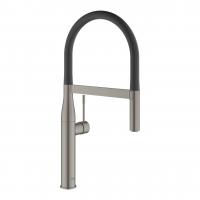 Смеситель для кухни Grohe Essence с гибким изливом 30 294 AL0 тёмный графит матовый