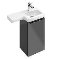 Тумба под раковину Villeroy & Boch Subway 2.0 350х335 мм R A81711FP серый глянцевый