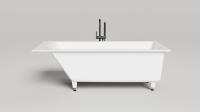 Ванна встраиваемая Salini Caskata S-Stone 170х75 см 104123M белый матовый