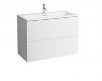 Раковина с тумбой Laufen Kartell 1000х500 мм 8603376401041 белый матовый