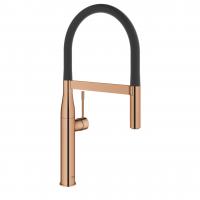 Смеситель для кухни Grohe Essence с гибким изливом 30 294 DA0 тёплый закат