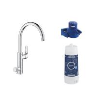 Смеситель для кухни Grohe Blue Pure Eurosmart с фильтром на 600 л. 119708 хром