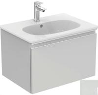 Тумба под раковину Ideal Standard Tesi 600x440 мм T0046PH светло-серый глянец