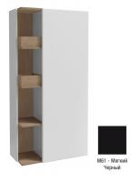 Подвесная колонна Jacob Delafon Terrace Premium 750х350х1500 мм петли справа EB1741DRU-M61 чёрный матовый