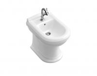 Биде напольное Villeroy & Boch Hommage CeramicPlus 744200R1 альпийский белый