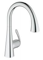 Смеситель для кухни Grohe Zedra с выдвижным изливом 32 294 001 хром