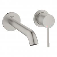 Смеситель для раковины Grohe Essence M-Size настенный (внешняя часть) 19 408 DC1 суперсталь
