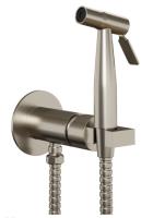 Комплект гигиенического душа Paini Castello Round встраиваемый CAPW442R брашированный никель