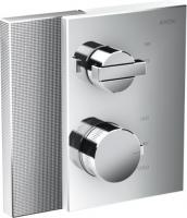 Термостат Axor Edge (внешняя часть для 1 потребителя) с алмазной огранкой 46751000 хром