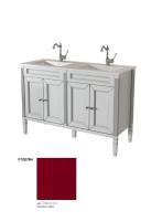Тумба под раковину Caprigo Albion Promo 120 1188х450 мм двойная (4 двери) 33327 B013 красное вино