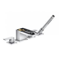 Смеситель для ванны Axor MyEdition на 4 отверстия (без панели) 47432000 хром