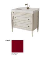 Тумба под раковину Caprigo Albion Promo 90 886х498 мм (2 ящика) 33320 UV B013 красное вино