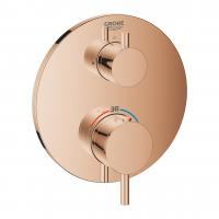 Термостат Grohe Atrio (внешняя часть для 1 потребителя) 24 134 DA3 тёплый закат