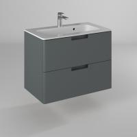 Тумба под раковину Briz Prato Grey 800x465 мм Т18-80 тёмно-серый