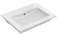 Раковина Villeroy & Boch Venticello (без отверстия) 650х500 мм 41246701 альпийский белый