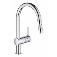 Смеситель для кухни Grohe Minta с выдвижным изливом 32 321 002 хром