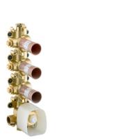 Скрытая часть термостата Axor (для 3 потребителей) 10750180