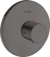 Термостат Axor Starck HighFlow (внешняя часть) 10715340 шлифованный чёрный хром
