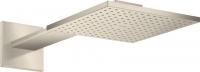 Верхний душ Axor ShowerSolutions 250 2jet с держателем 35310820 шлифованный никель