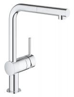 Смеситель для кухни Grohe Minta с выдвижным изливом 32 168 000 хром