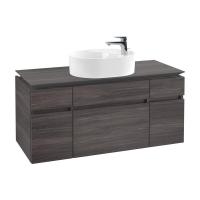 Тумба под раковину Villeroy & Boch Legato 1200х500 мм B77400FQ дуб графитовый