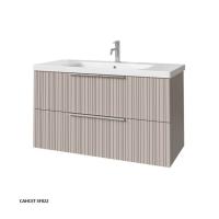 Тумба под раковину Caprigo Rain 100 976х446 мм (2 ящика) 36514 SF-022 сансет