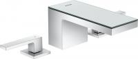 Смеситель для раковины Axor MyEdition на 3 отверстия 47050000 хром/зеркальное стекло