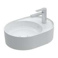 Раковина накладная Villeroy & Boch Collaro 510х380 мм 4A155101 альпийский белый