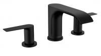Смеситель для раковины Hansgrohe Vivenis на 3 отверстия 75033670 матовый чёрный