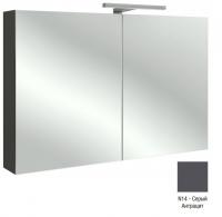Зеркальный шкаф Jacob Delafon 1050х650х143 мм EB1366-N14 серый антрацит