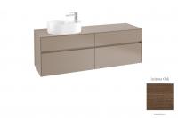 Тумба под раковину Villeroy & Boch Collaro 1600х500 мм C06600VH аризонский дуб